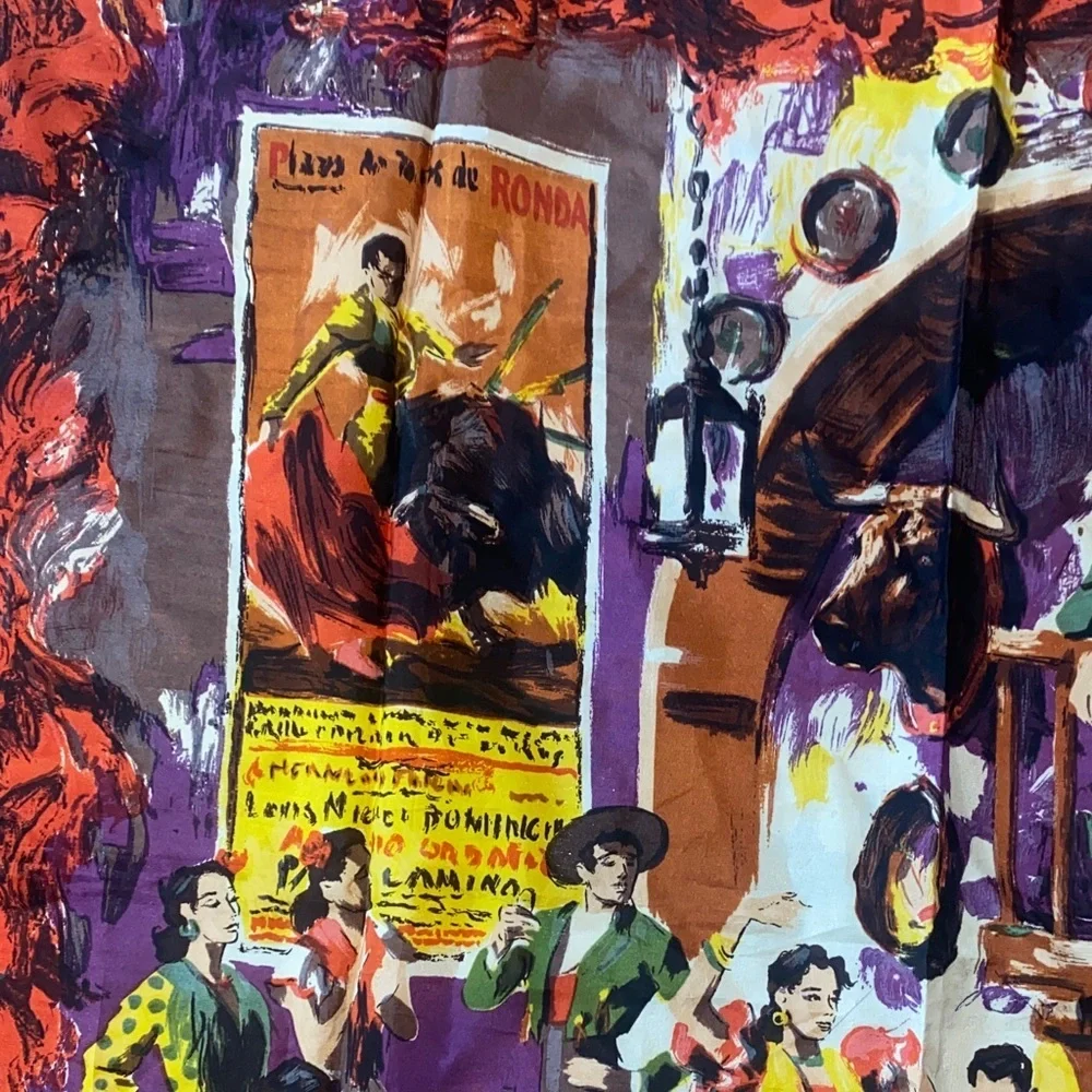 Fiesta Andaluza Artistic Scarf